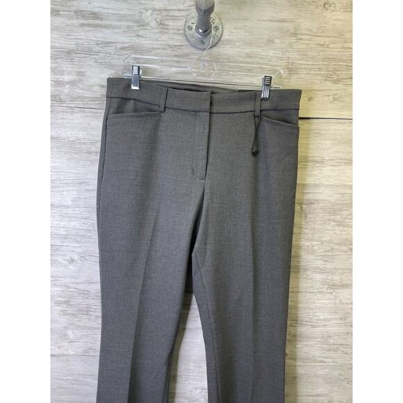 Express Columnist Pants Womens 12 Gray Bootcut High Rise Work Career - Picture 2 of 12